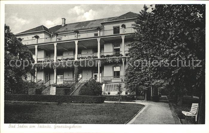 Bad Soden Taunus Genesungsheim