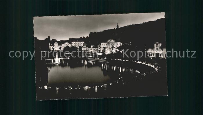 Bad Karlshafen Weser Hafenbeleuchtung