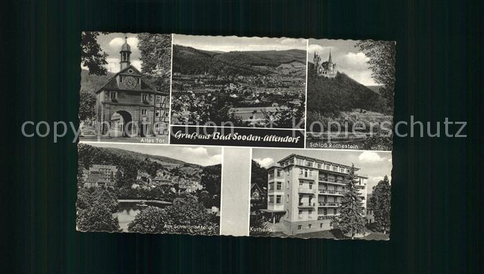 Bad Sooden-Allendorf Altes Tor Kurheim Schloss Rothenstein