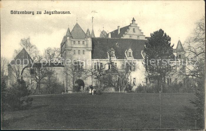 Jagsthausen Heilbronn Burg Jagsthausen Goetzenburg