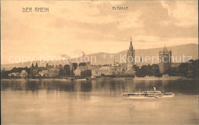 Eltville Rhein Rhein Dampfer