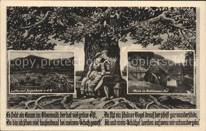 Jugenheim Seeheim-Jugenheim Muehle Balkhaeuser Tal Gedicht