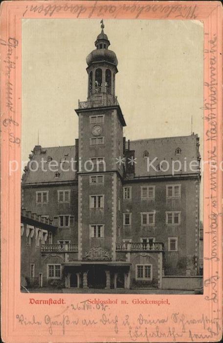 Darmstadt Schlosshof Glockenspiel