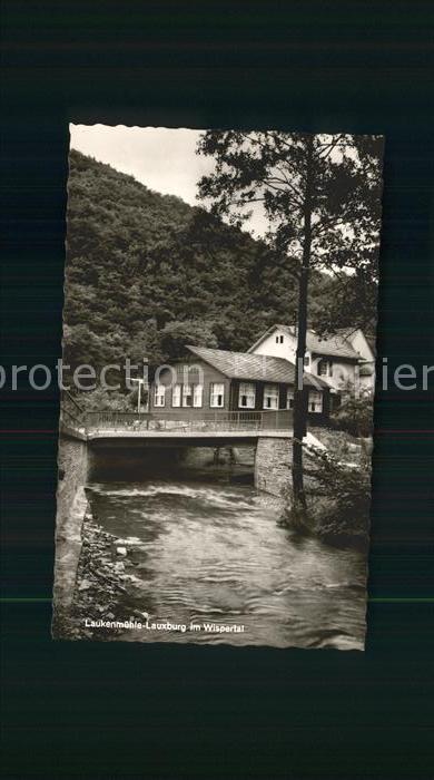 Lauxburg Wispertal Gaststaette Laukenmuehle