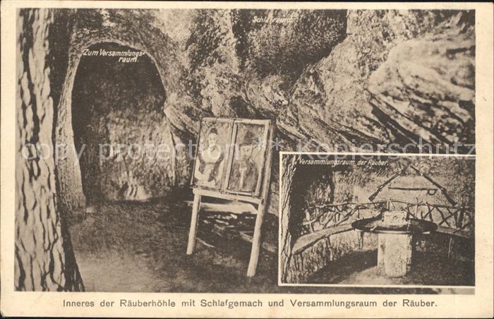 Nerotal Wiesbaden Leichtweisshoehle Raeuberhoehle Schlafgemach Versammlungsraum