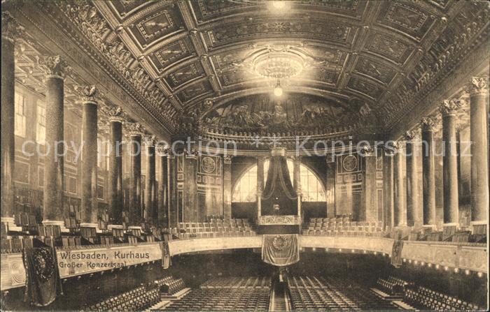 Wiesbaden Kurhaus Grosser Konzertsaal
