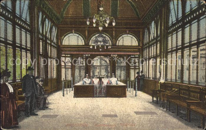 Wiesbaden Kochbrunnen Trinkhalle