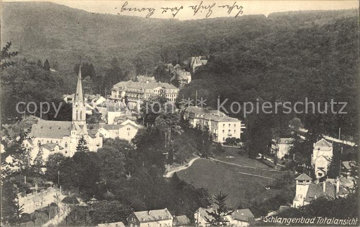 Schlangenbad Taunus Totalansicht