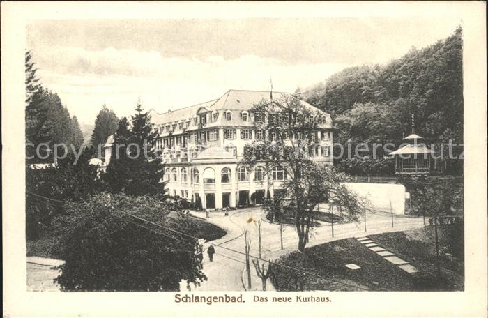 Schlangenbad Taunus Neues Kurhaus