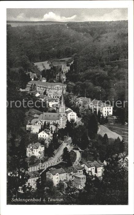 Schlangenbad Taunus Gesamtansicht