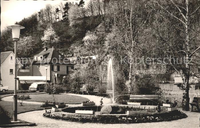 Birkenau Odenwald Juliusbrunnen Anlage