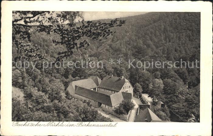 Weinheim Bergstrasse Fuchs sche Muehle Birkenauertal