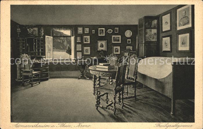 Assmannshausen Krone Freiligrathzimmer