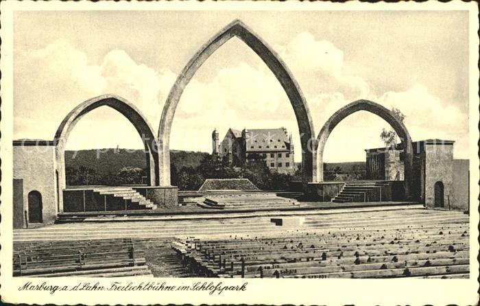 Marburg Lahn Freilichtbuehne Schlosspark
