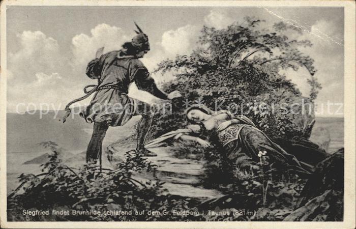 Grosser Feldberg Taunus Siegfried Brunhilde
