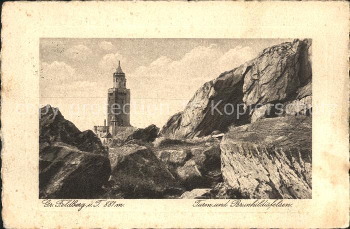 Grosser Feldberg Taunus Turm Brunhildisfelsen