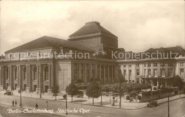 Charlottenburg Staedtische Oper