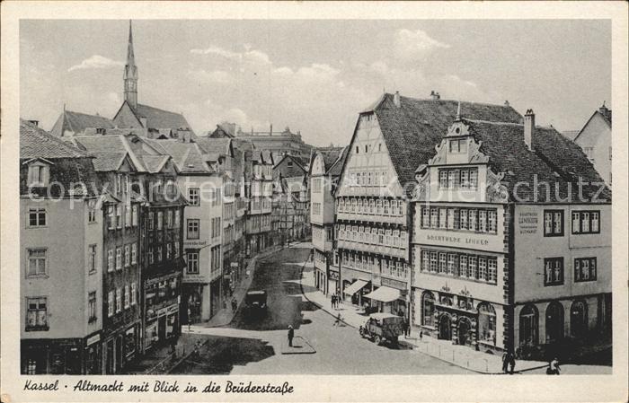 KAssEL  CITY Altmarkt Bruederstrasse Drahtwerk Linker