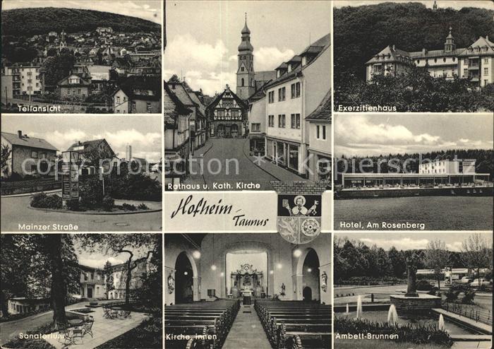 Hofheim Taunus Mainzer Strasse Sanatorium Hotel Am Rosenberg