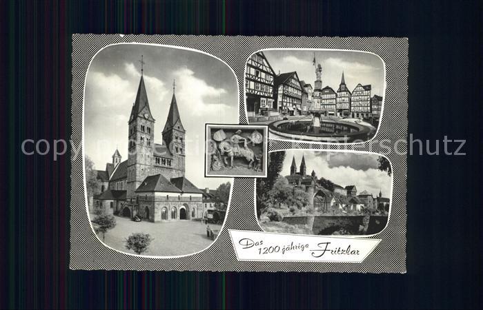 Fritzlar Marktplatz Malerwinkel