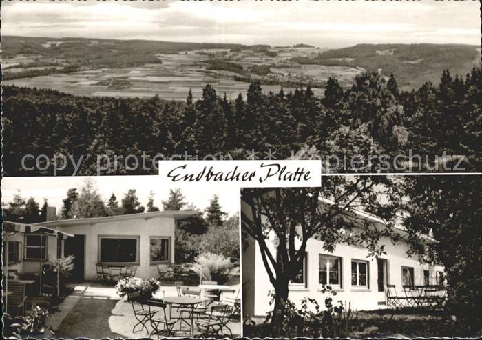 Endbach Gladenbach Waldgaststaette Endbacher Platte