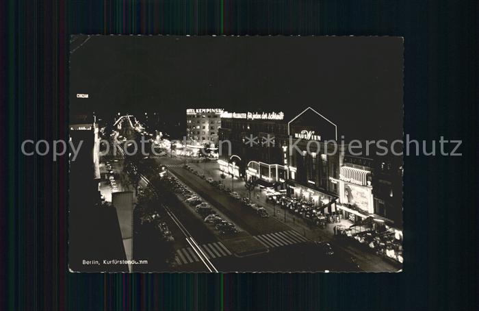 BERLIN  CITY Kurfuerstendamm