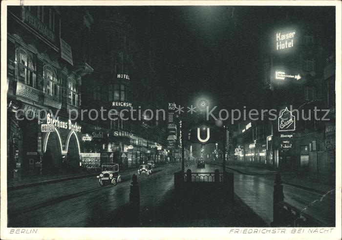 BERLIN  CITY Friedrichstrasse