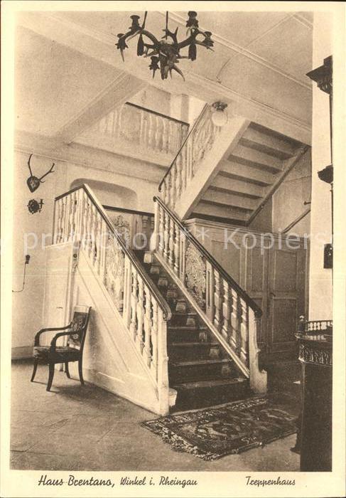 Winkel Oestrich-Winkel Haus Brentano Treppenhaus