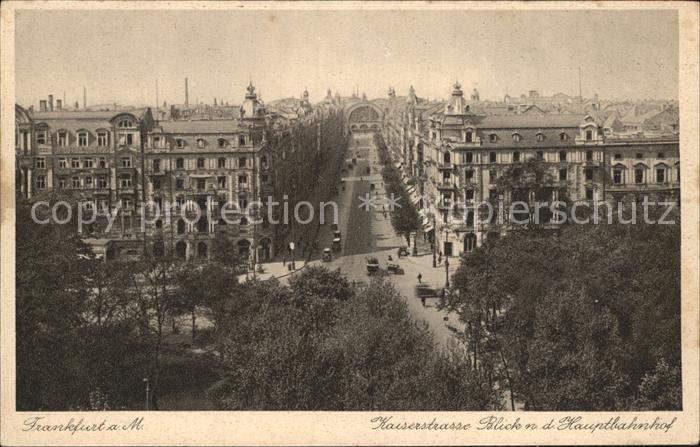 Frankfurt Main Kaiserstrasse Hauptbahnhof