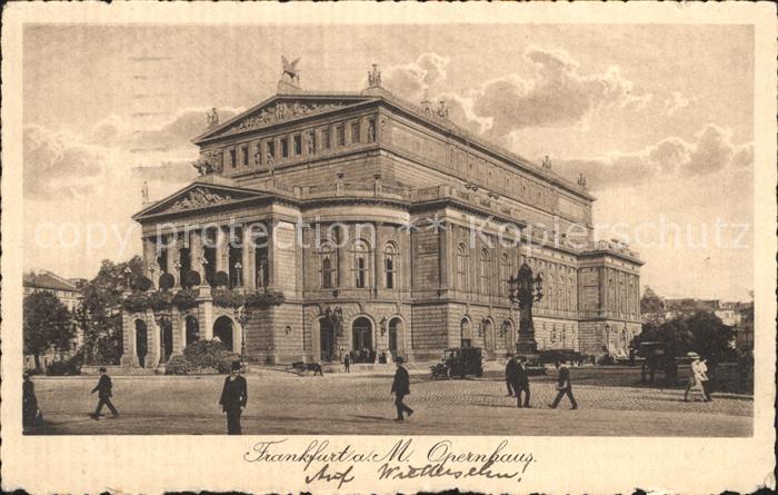 Frankfurt Main Opernhaus