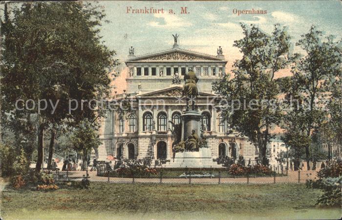 Frankfurt Main Opernhaus