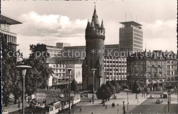 Frankfurt Main Postkantine Fernmeldedachhaus