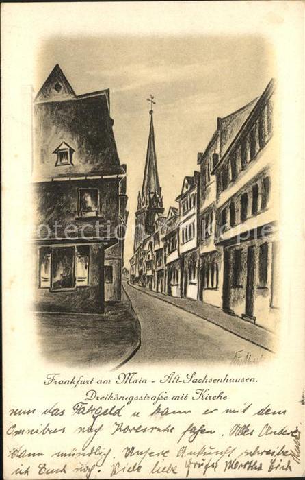 Frankfurt Main Dreikoenigsstrasse Kirche