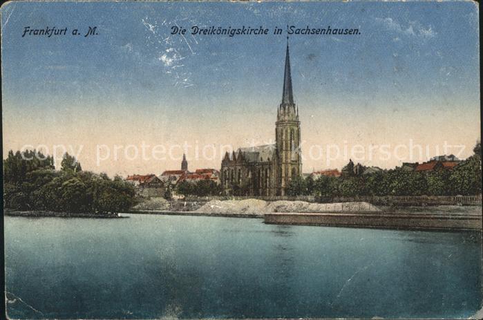 Frankfurt Main Dreikoenigskirche Sachsenhausen