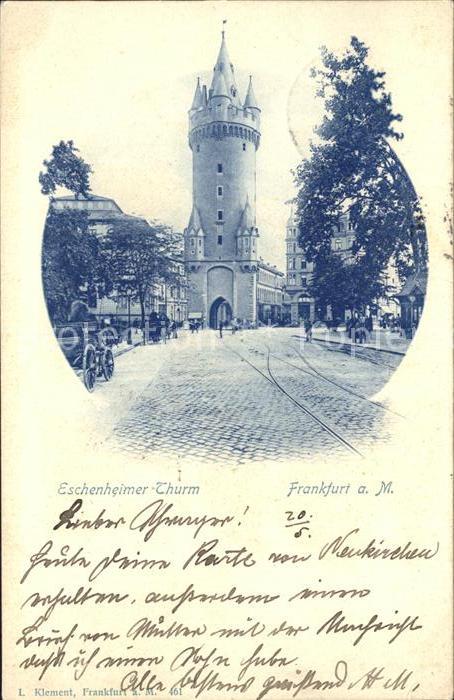 Frankfurt Main Eschenheimer Turm