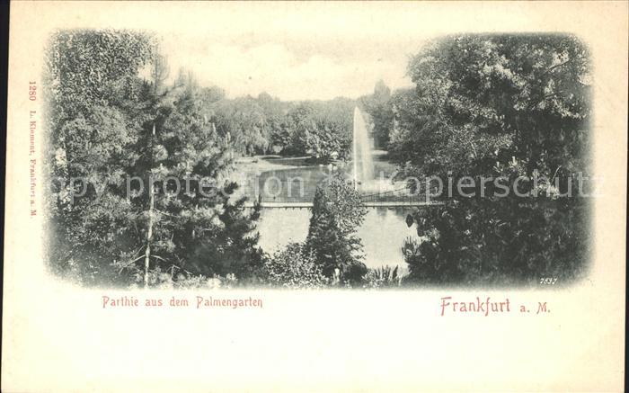 Frankfurt Main Palmengarten