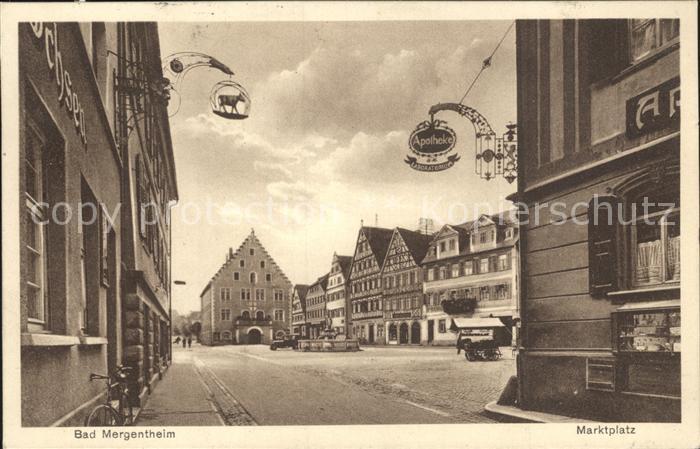 Bad Mergentheim Marktplatz