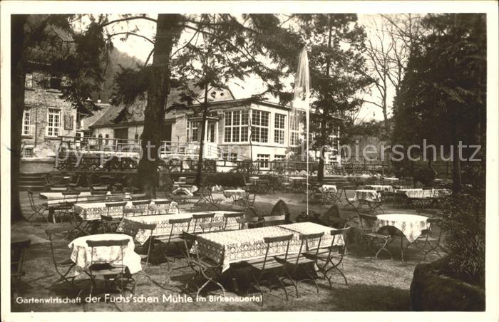 Birkenau Odenwald Gartenwirtschaft Fuchs´sche Muehle