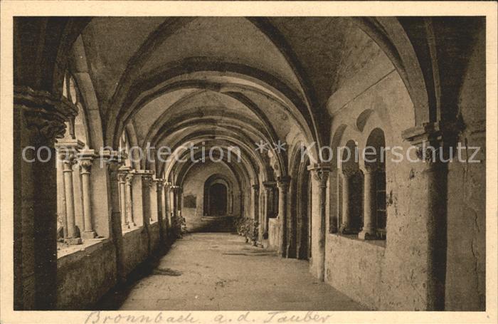 Bronnbach oestlicher Kreuzgang Kloster