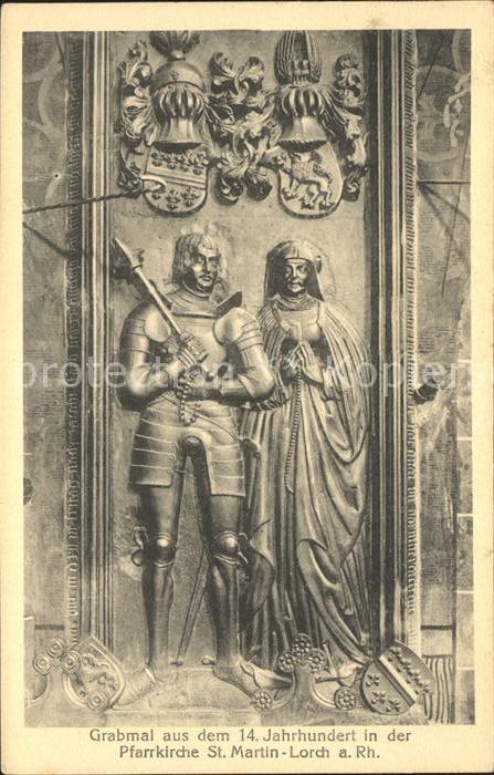 Lorch Rheingau Grabmal Pfarrkirche Sankt Martin