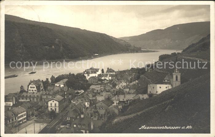 Ruedesheim Rhein Asmannshausen