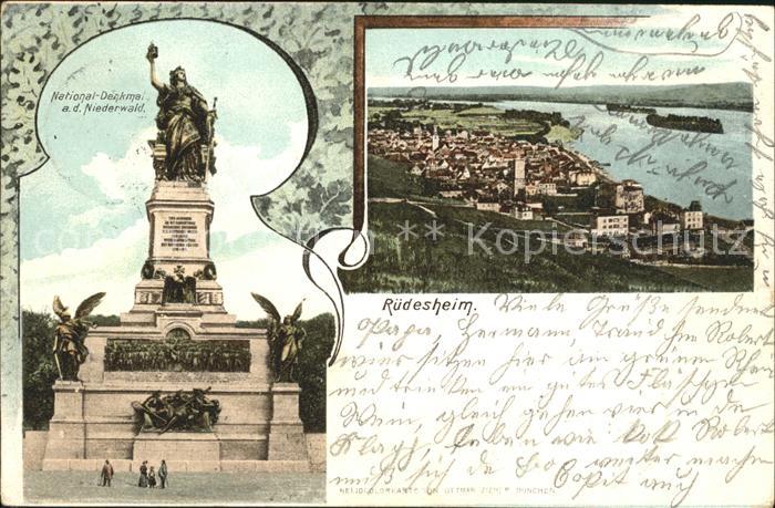 Ruedesheim Rhein National- Denkmal Niederwald