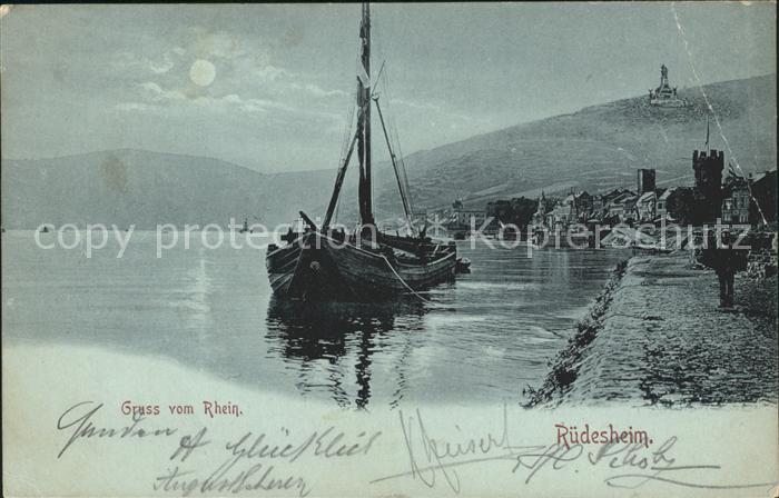 Ruedesheim Rhein Rhein