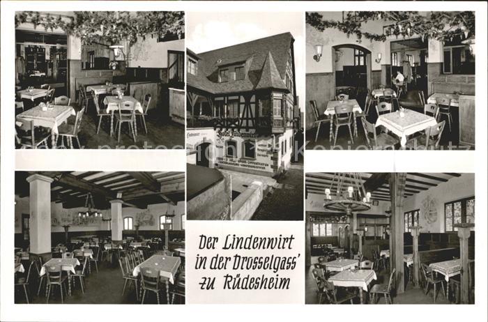 Ruedesheim Rhein Weinhaus Der Lindenwirt