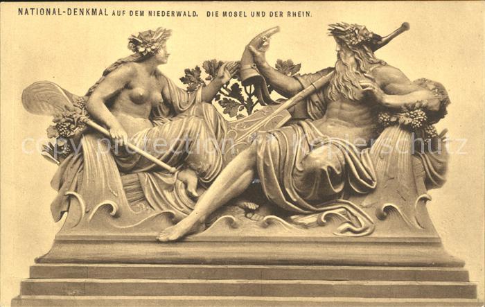 Ruedesheim Rhein Nationaldenkmal Niederwald Mosel Rhein