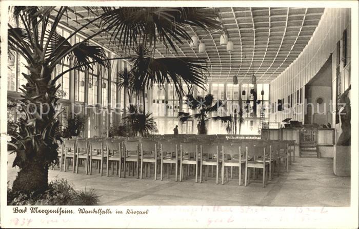 Bad Mergentheim Wandelhalle im Kurpark