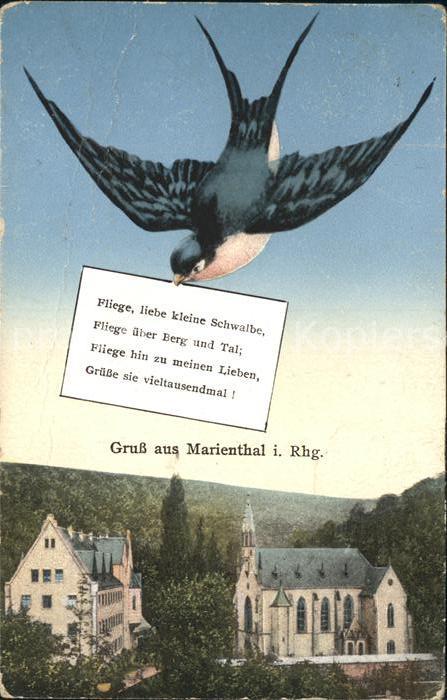 Marienthal Rheingau Vers