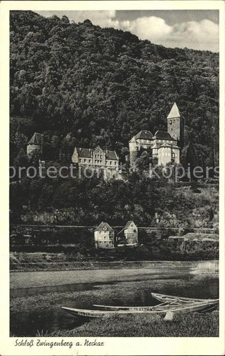 Zwingenberg Baden Neckar Schloss Zwingenberg