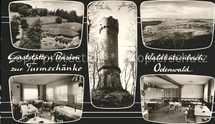 Waldkatzenbach Gaststaette Pension Zur Turmschaenke