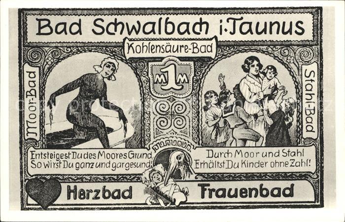Bad Schwalbach Herzbad Frauenbad Moor- Bad